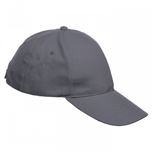 Grey 5 Panel Cap Polyester