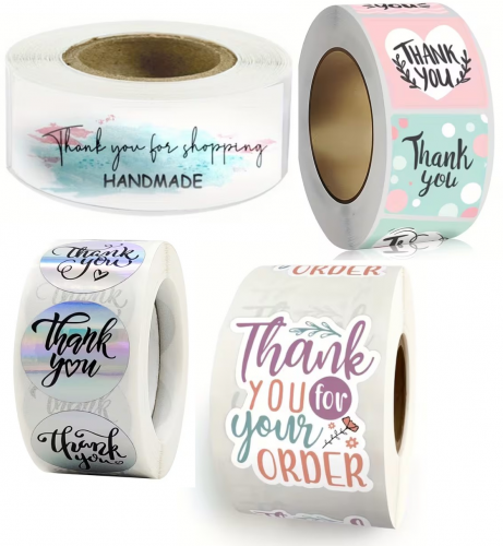 Thank You, Decorative Stickers