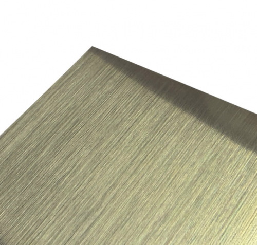 A4 INKJET sticker vinyl brushed gold