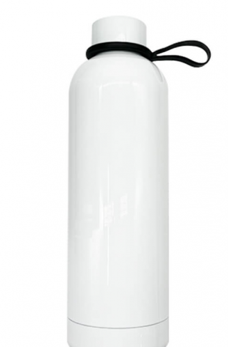 750ml White stainless Double walled water bottle White