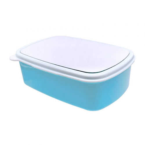 Sublimation blue Lunch box