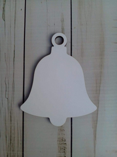 MDF Sublimation Christmas Bell