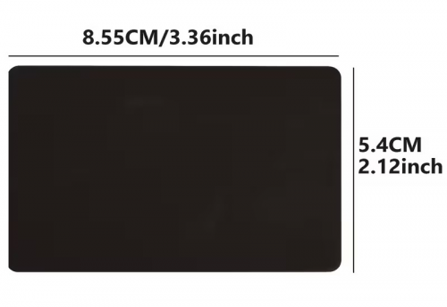 NFC Card - Black Blank NFC Business Card 2 Pack