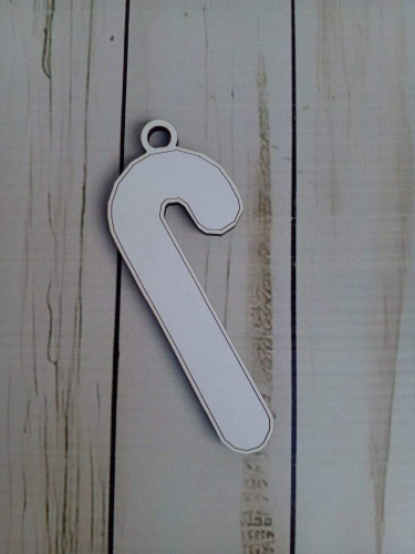 MDF Sublimation Christmas Candy Cane