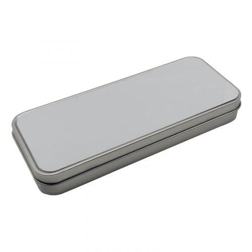 Silver Sublimation Metal Pencil case