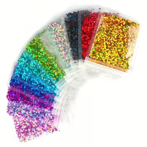 10 pack Star Glitter (1gx10)